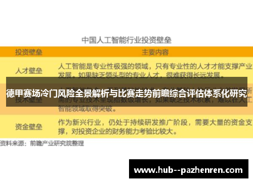德甲赛场冷门风险全景解析与比赛走势前瞻综合评估体系化研究
